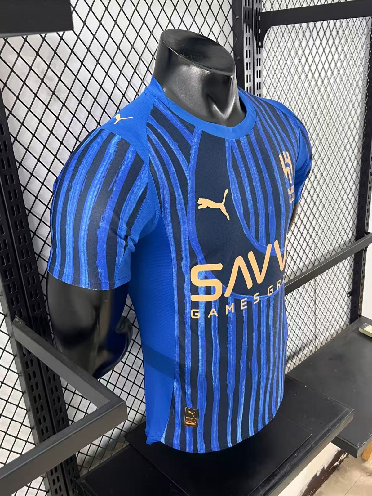 2025/2026 Player Version Al-Hilal Saudi Home Football Shirt 1:1 Thai Quality