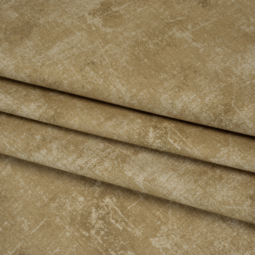 Printed Quilting Cotton by Northcott - Brown Rice Painterly Texture - Canvas Collection - Joann Fabrics