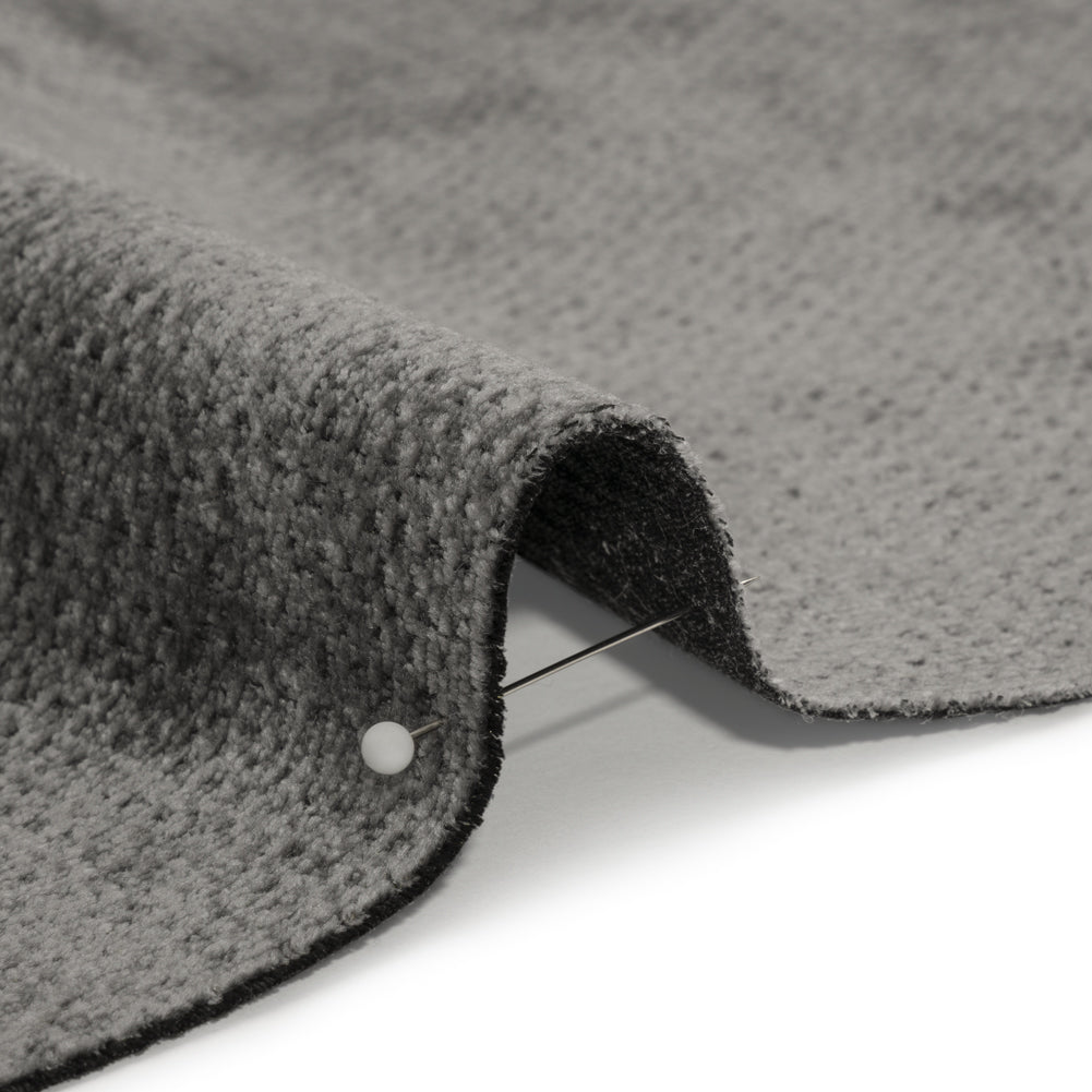 Chenille Upholstery Woven - Pewter - Lanton Collection - Joann Fabrics