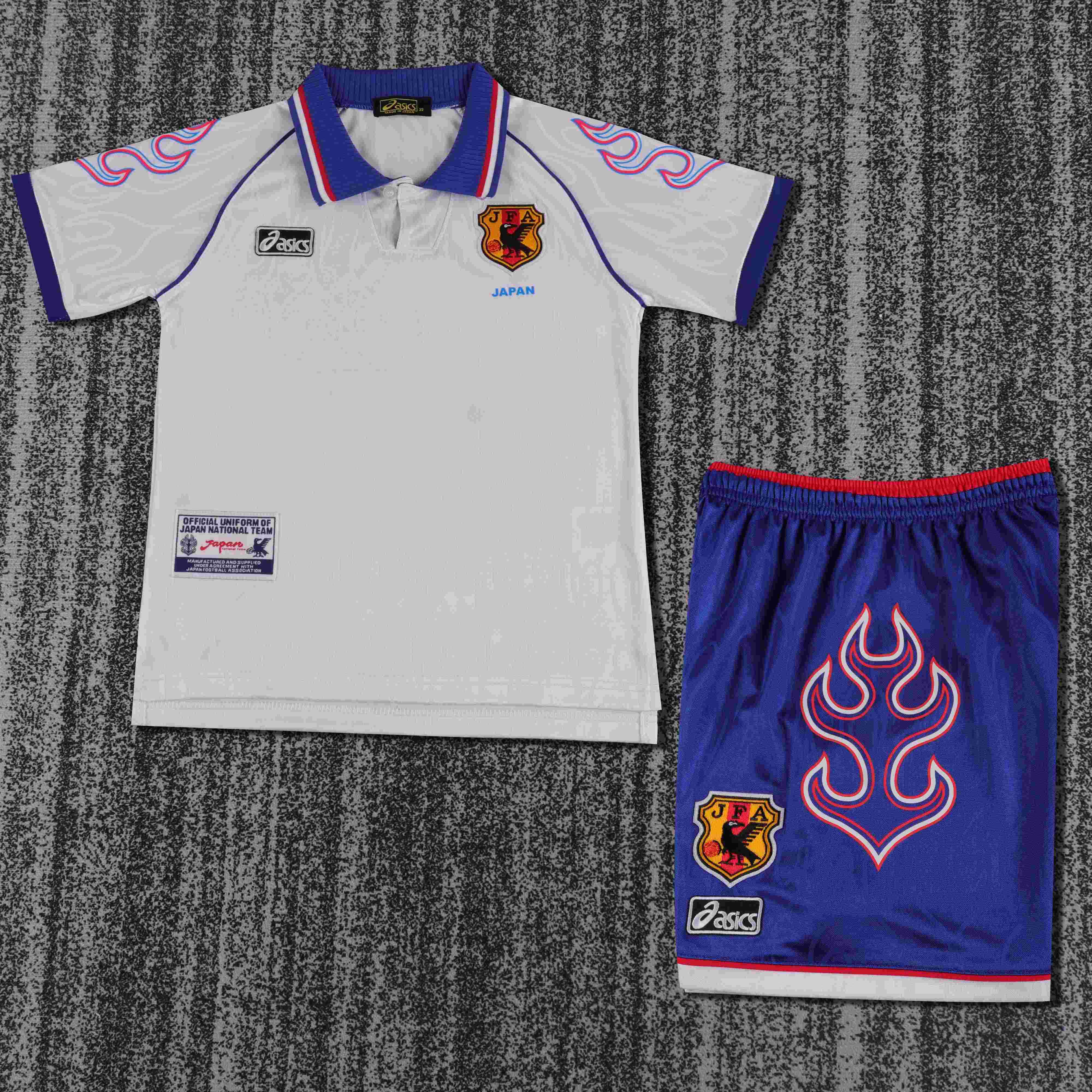 1998 Retro Japan Away Football Shirt 1:1 Thai Quality Kids Size