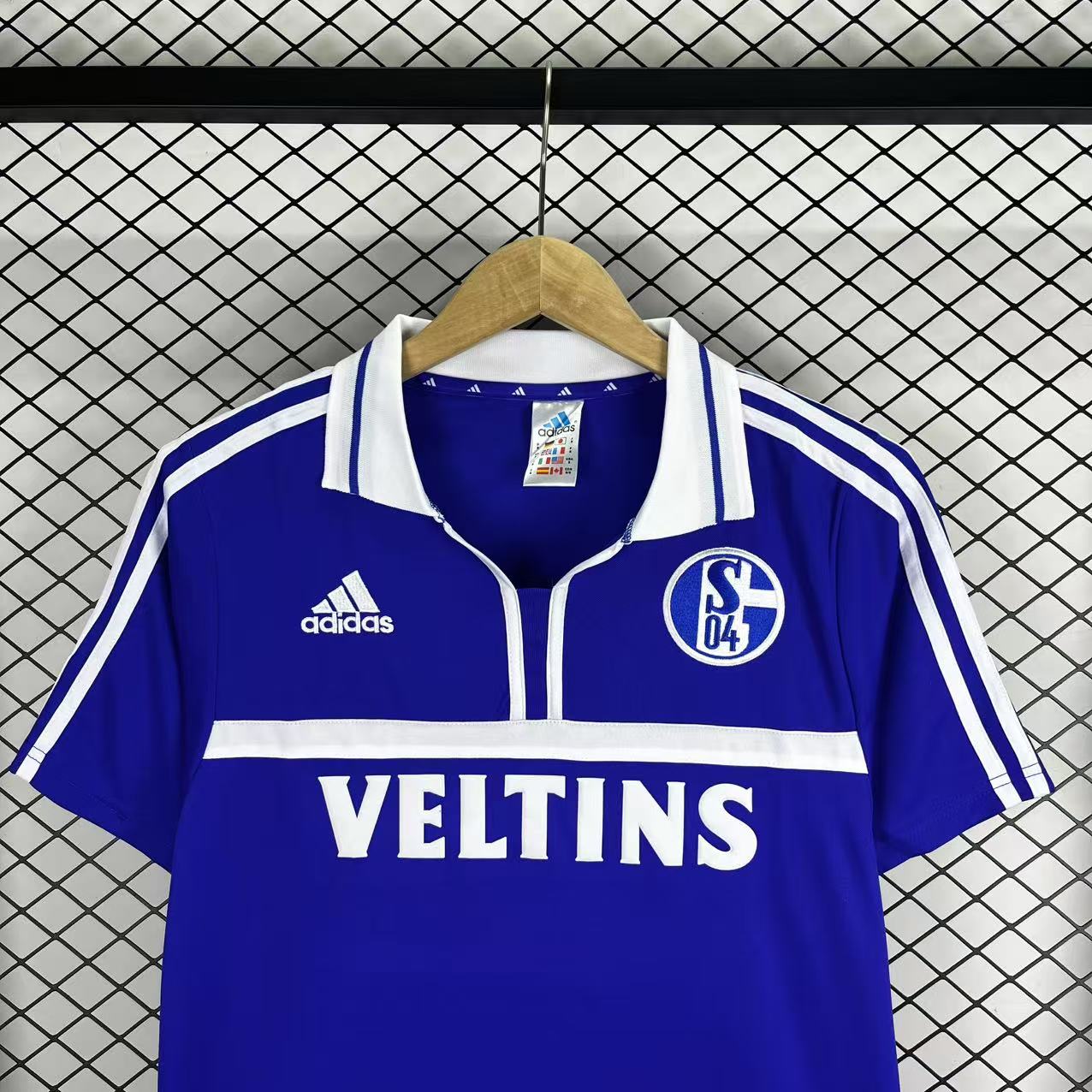 2000/2002 Retro Schalke 04 Home Football Jersey 1:1 Thai Quality