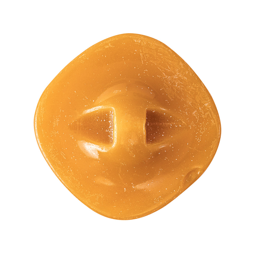 Golden Orange Iridescent Tunnel-Shank Back Button with Needle Channel - 48L/30.5mm - Joann Fabrics