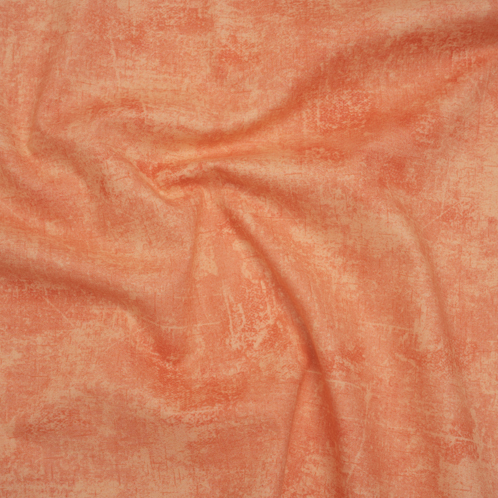Printed Quilting Cotton by Northcott - Melon Painterly Texture - Canvas Collection - Joann Fabrics