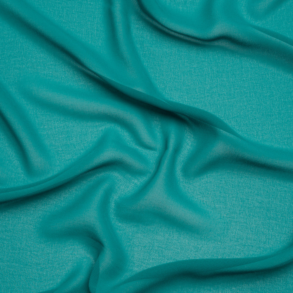 Polyester High-Multi Chiffon - Deep Teal - Netta Collection by Mood - Joann Fabrics