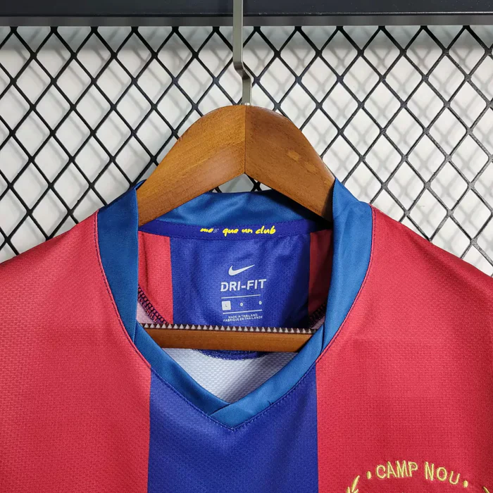 Barcelona Retro 2007-2008 Home Jersey