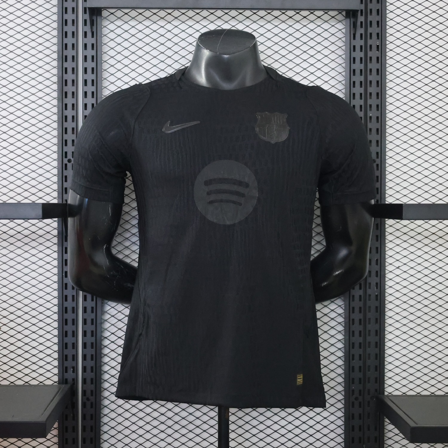 Barcelona 26-27 All Black Special Jersey - Player Version - UnitedFutballJersey