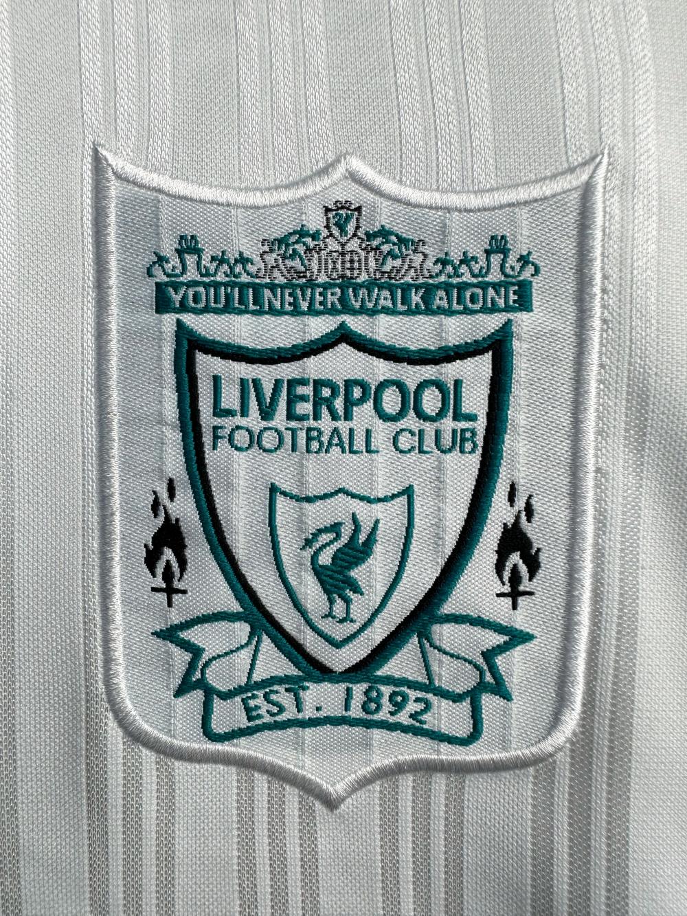 1995/1996 Retro Liverpool Away Football Jersey Long Sleeve 1:1 Thailand Quality