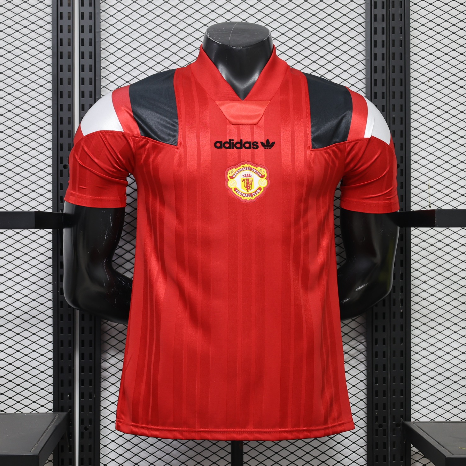 Manchester United 26-27 Red Retro Style Casual Jersey - Player Version - UnitedFutballJersey
