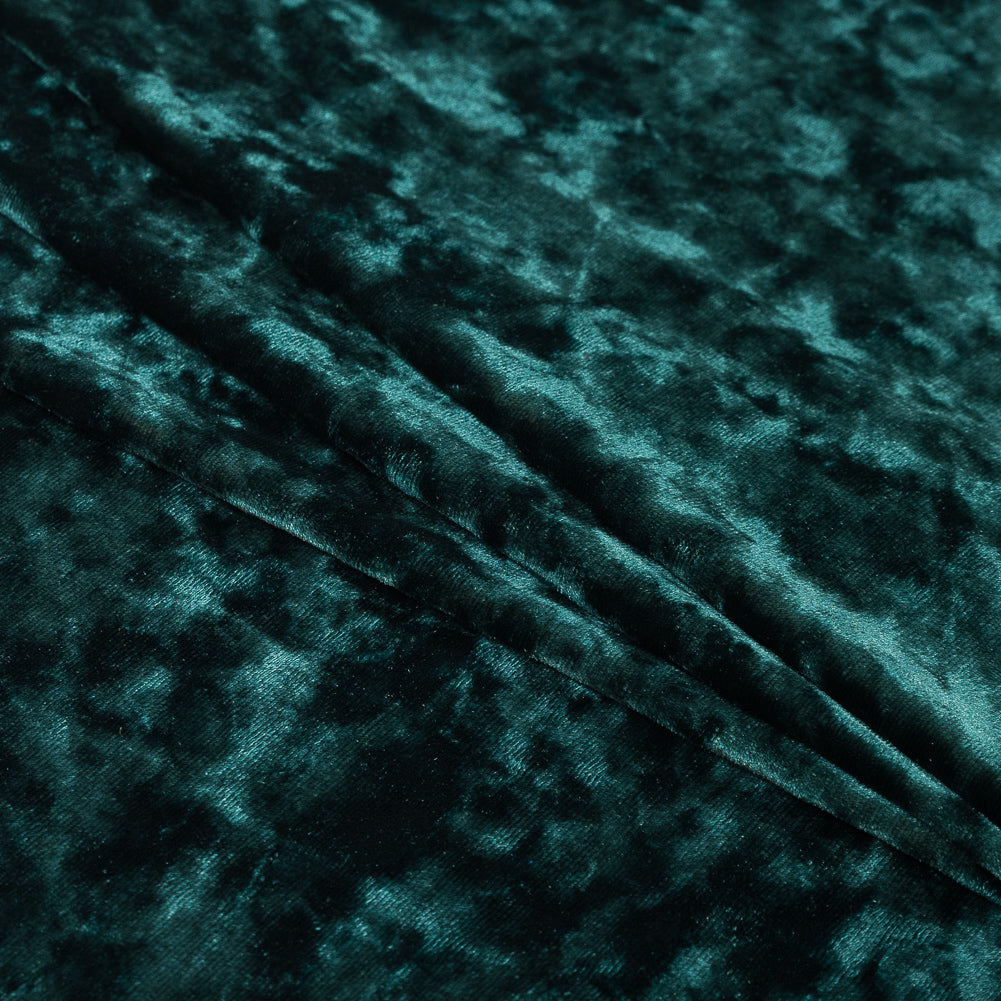 Stretch Crushed Velour - Hunter Green - Joann Fabrics