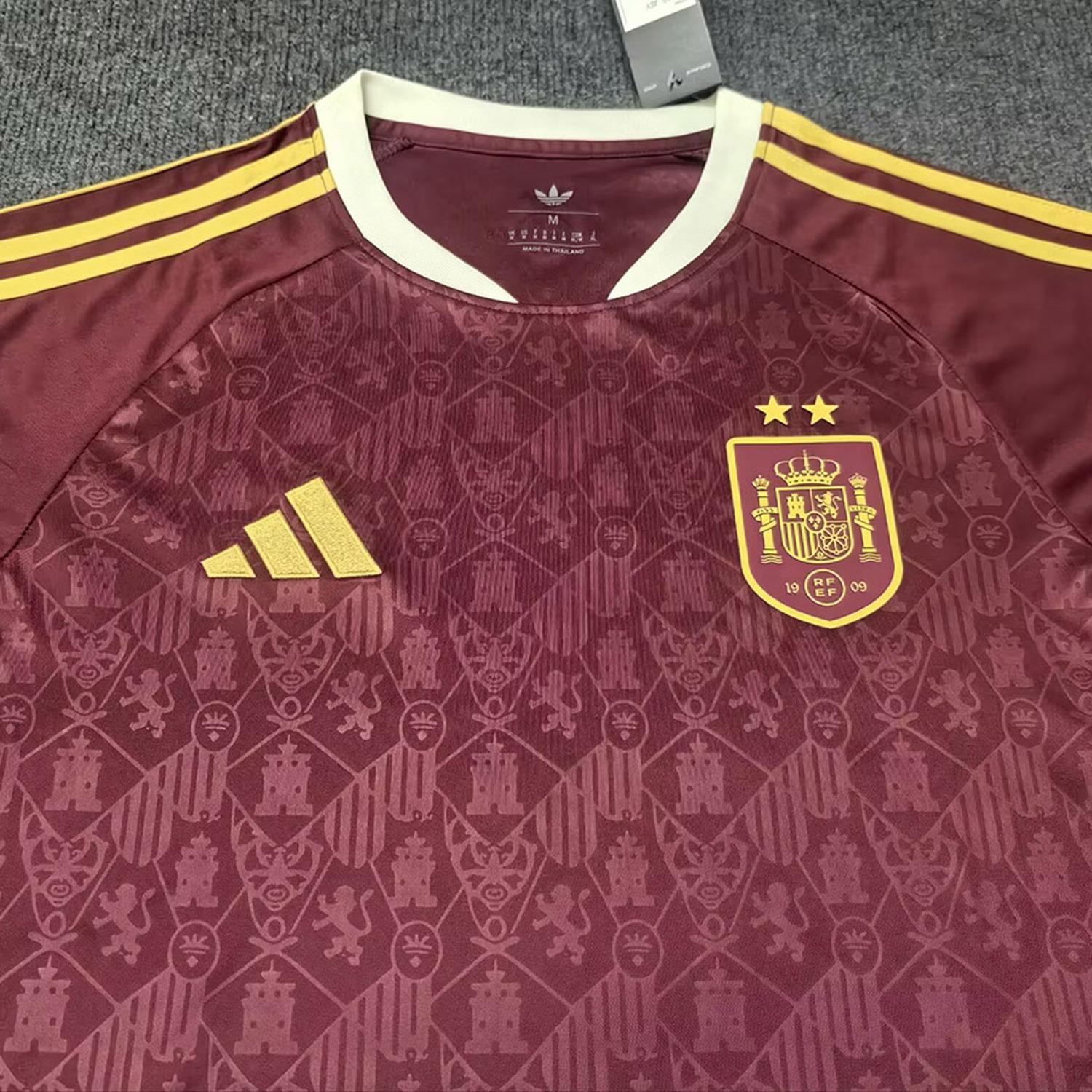 Spain 2026 Maroon Special Jersey - Fans Version - UnitedFutballJersey