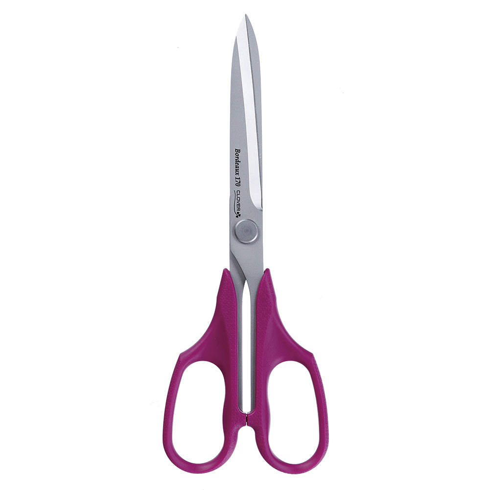 Clover Ultimate Scissors 170 with Nancy Zieman - Bordeaux - Includes Leather Sheath - Joann Fabrics