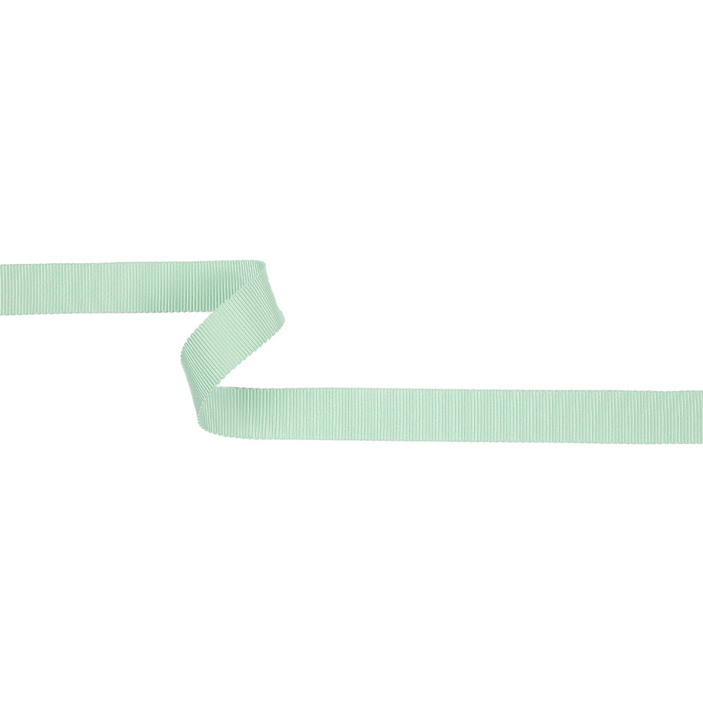 Spearmint Recycled Polyester Petersham Grosgrain Ribbon - 15mm - Joann Fabrics