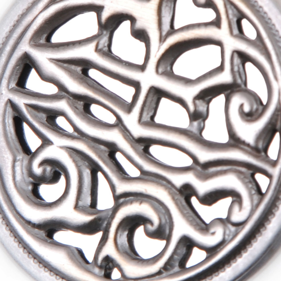 Gray Brushed Brass Metal Button - 50L/32mm - Joann Fabrics