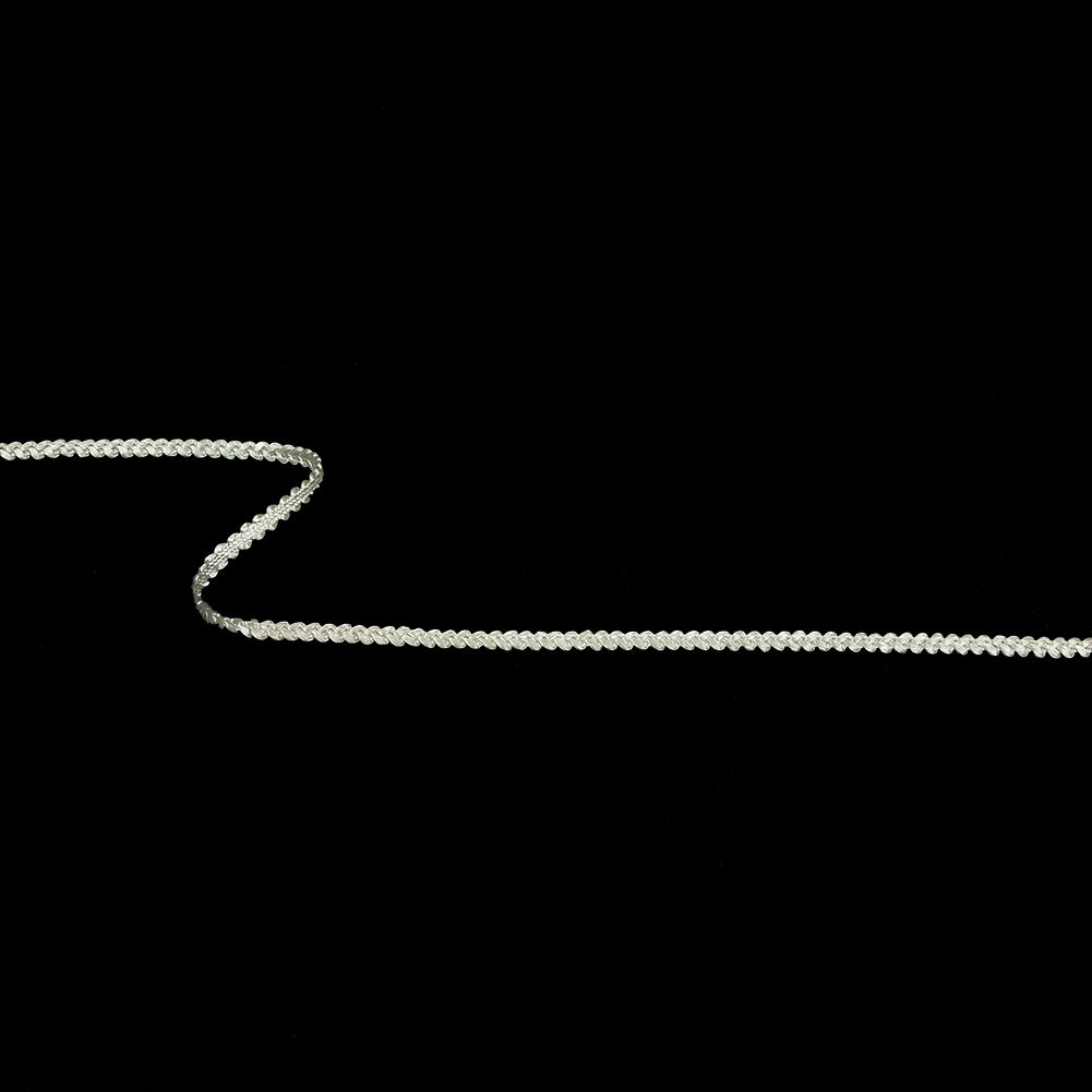 Phantom Green Cotton Blend Braided Trim - 0.1875