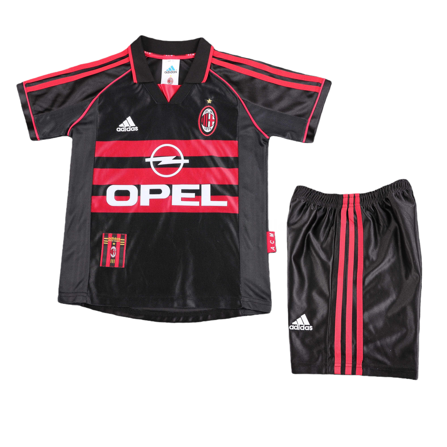 Retro AC Milan 1998-99 Third Kids Kit - UnitedFutballJersey