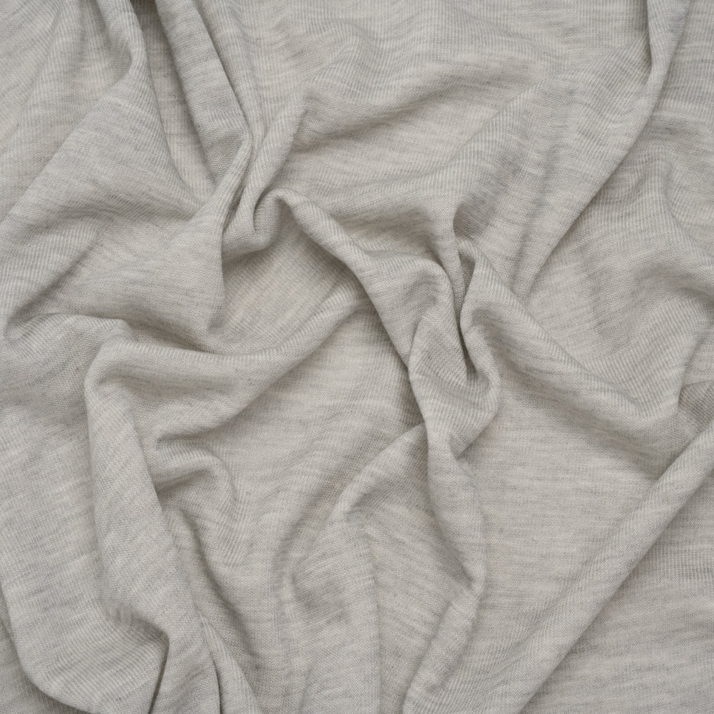 Rayon and Polyester French Terry - Heathered Gray - Deadstock - Joann Fabrics