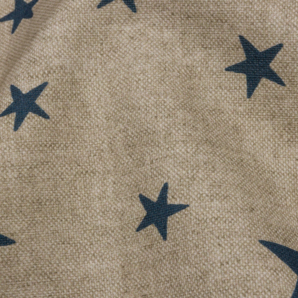 Cotton Canvas Print - Indigo Starlight - British Imported - Joann Fabrics