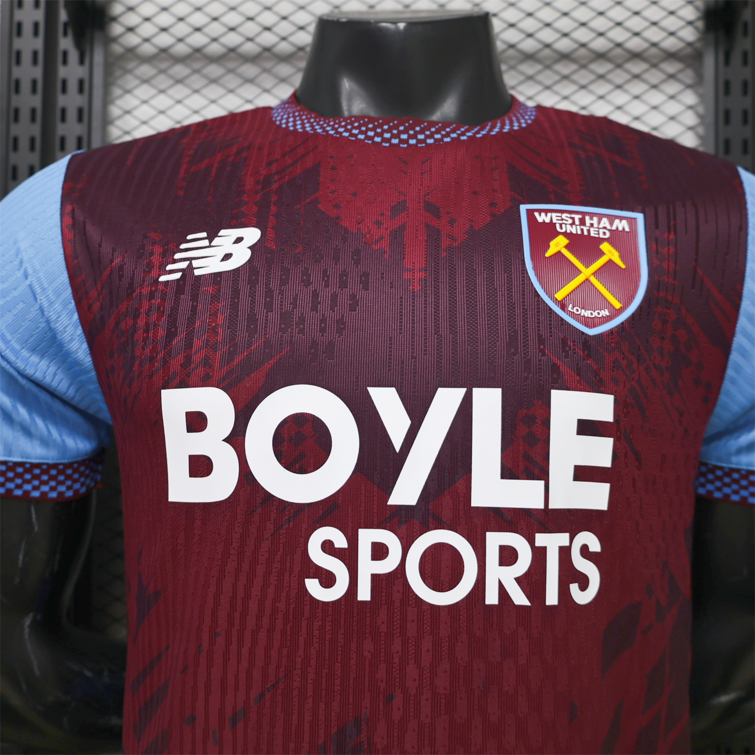 West Ham United 26-27 Home Jersey - Player Version - UnitedFutballJersey