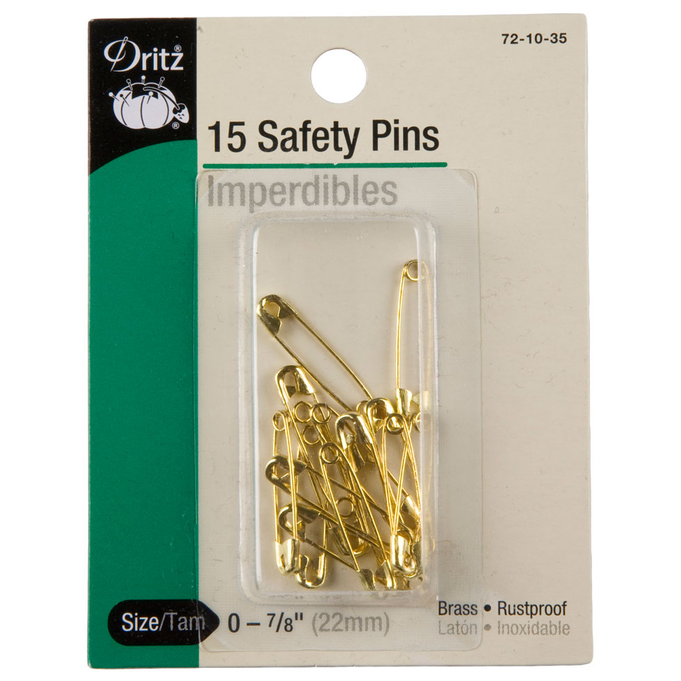 Dritz Safety Pins Size 0-7/8