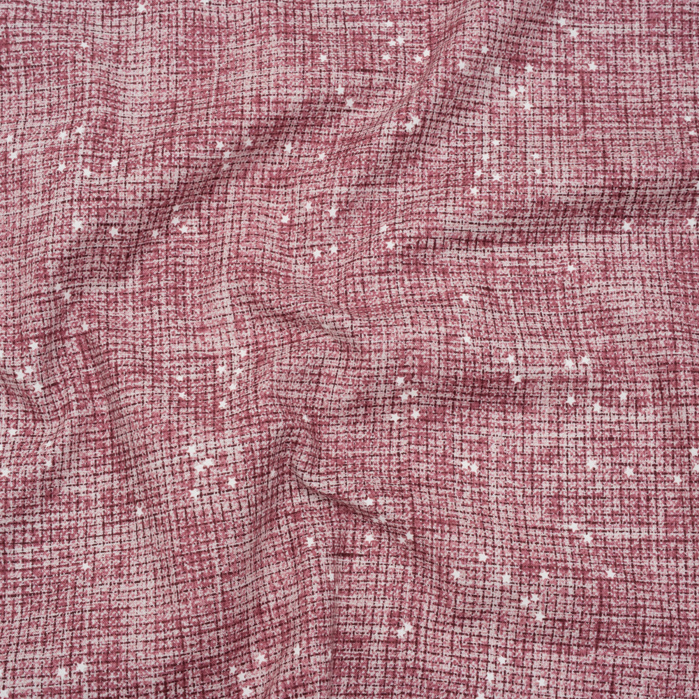 Printed Quilting Cotton by Ghazal Razavi for FIGO Studio - Rose Checks and Stars - Stash Collection - Joann Fabrics