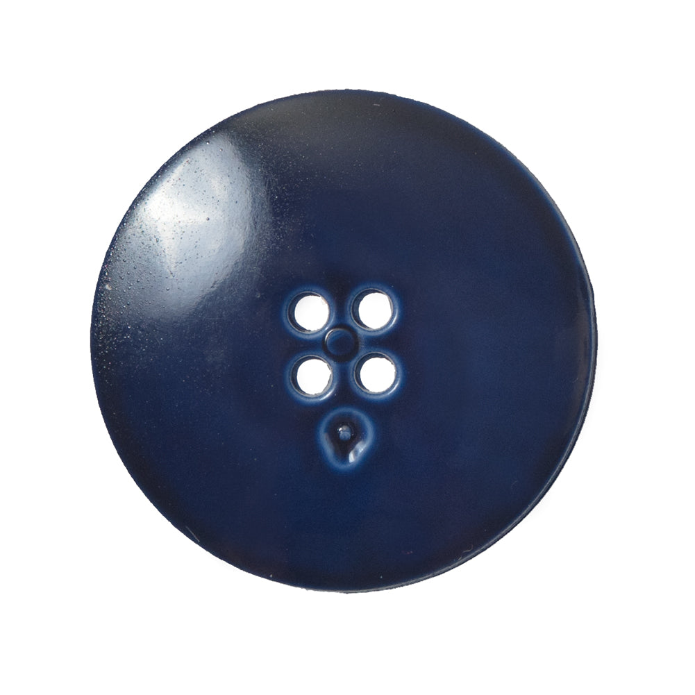 Italian Navy Textured Button - 44L/28mm - Joann Fabrics