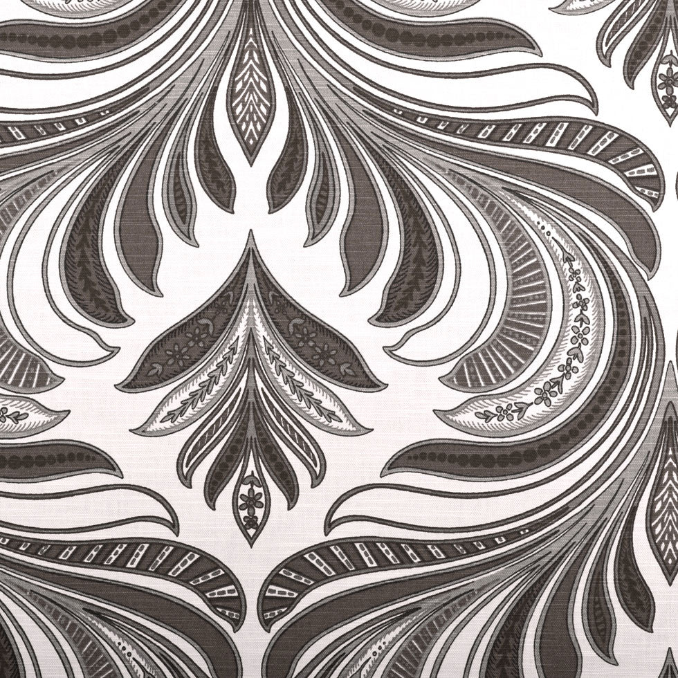 Off-White/Black/Beige Paisley Canvas - Joann Fabrics
