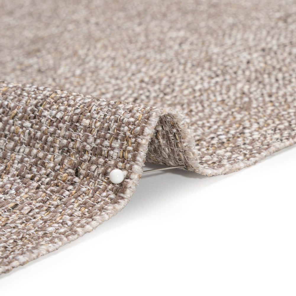 Tweed Upholstery Woven with Latex Backing - Pebble - Heath Collection - Joann Fabrics