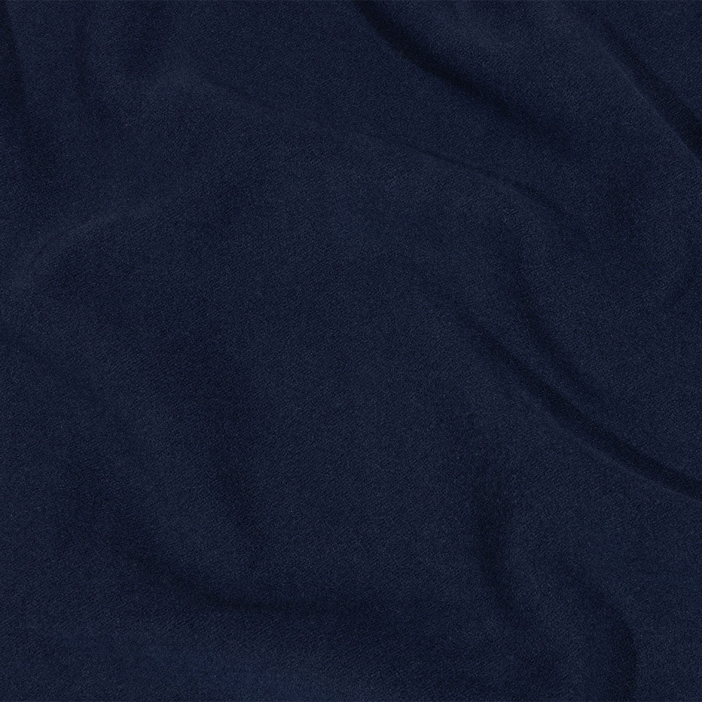 Balenciaga Italian Deep Ultramarine Brushed Blended Virgin Wool and Cashmere Twill - Joann Fabrics