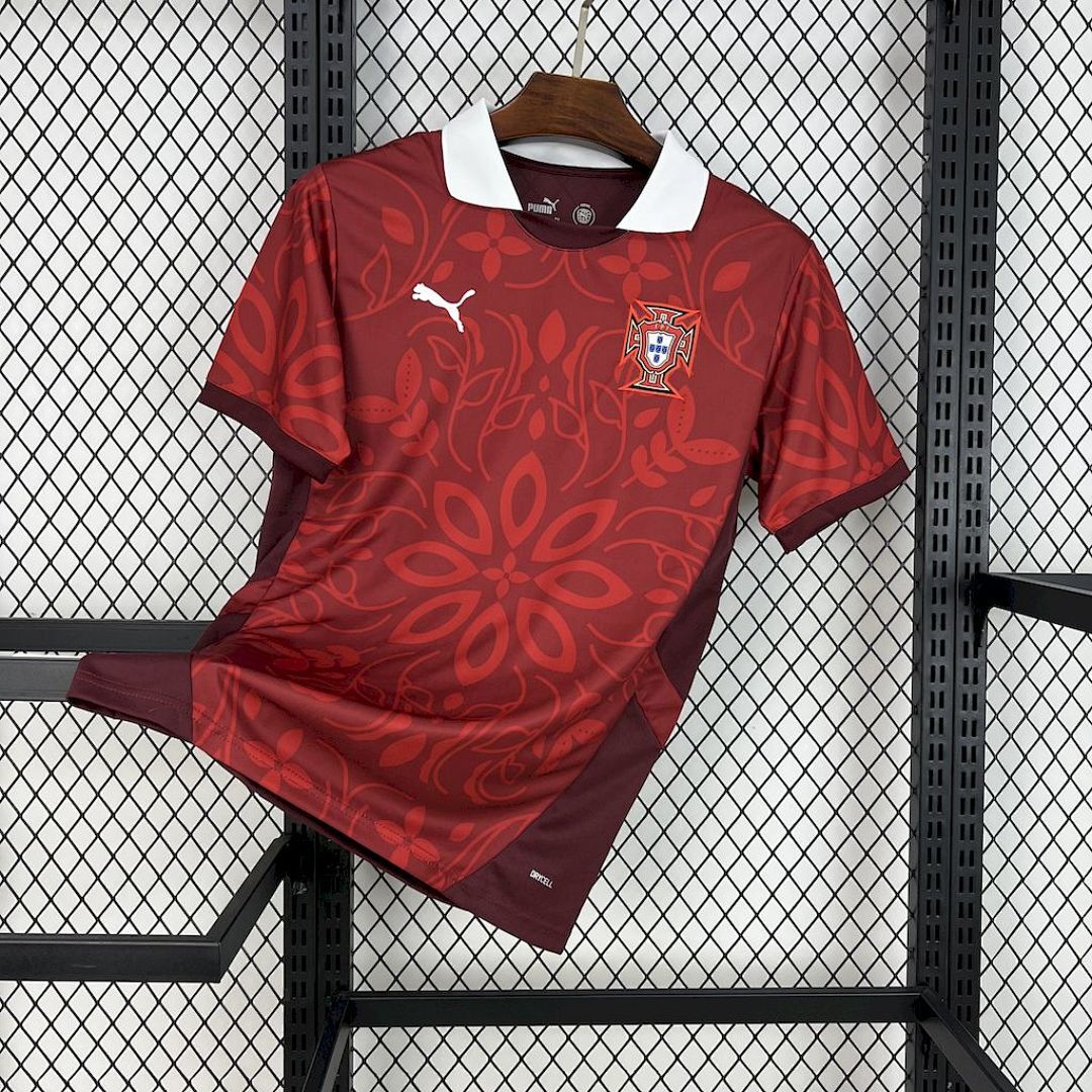 2025-2026 Portugal Concept version Red Football Jersey 1:1 Thai Quality