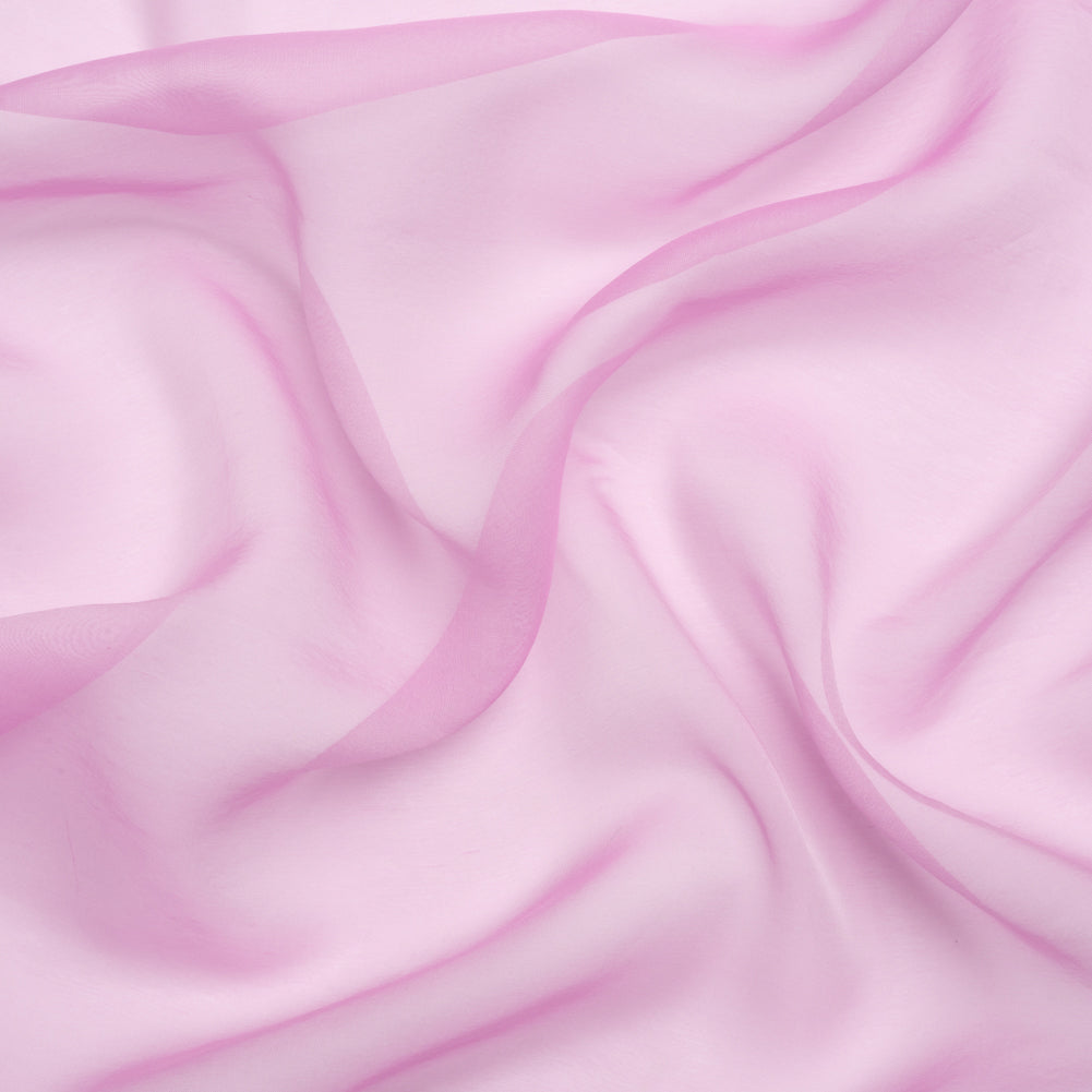 Chiffon-Like Silk Voile - Tulip and White Iridescent - Adelaide Collection - Joann Fabrics