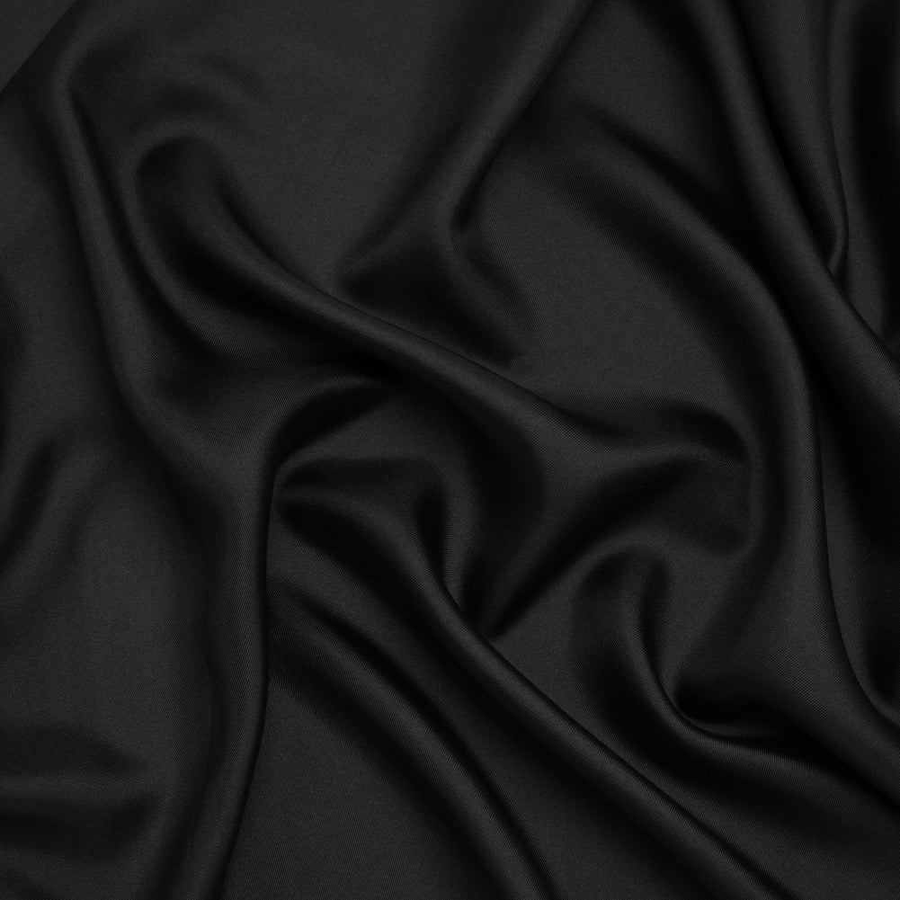 Silk Twill - Black - Famous Australian Designer Deadstock - Joann Fabrics