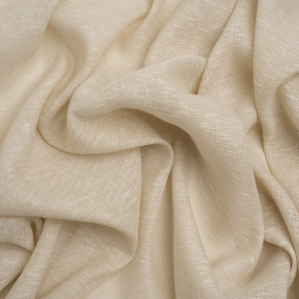 Slubbed Open Weave Drapery Sheer Fabric 118