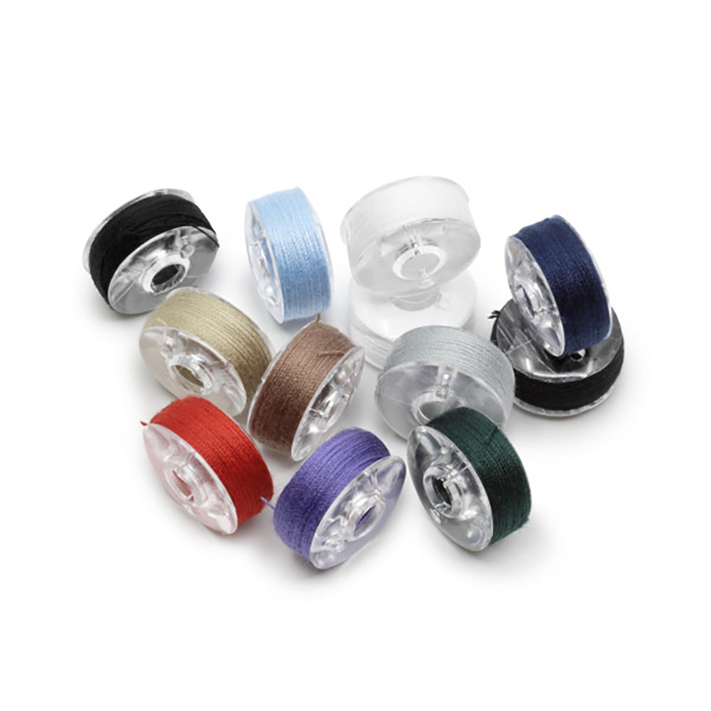 Dritz Class 66 Pre-Filled Bobbins - Assorted Colors - 12ct - Joann Fabrics