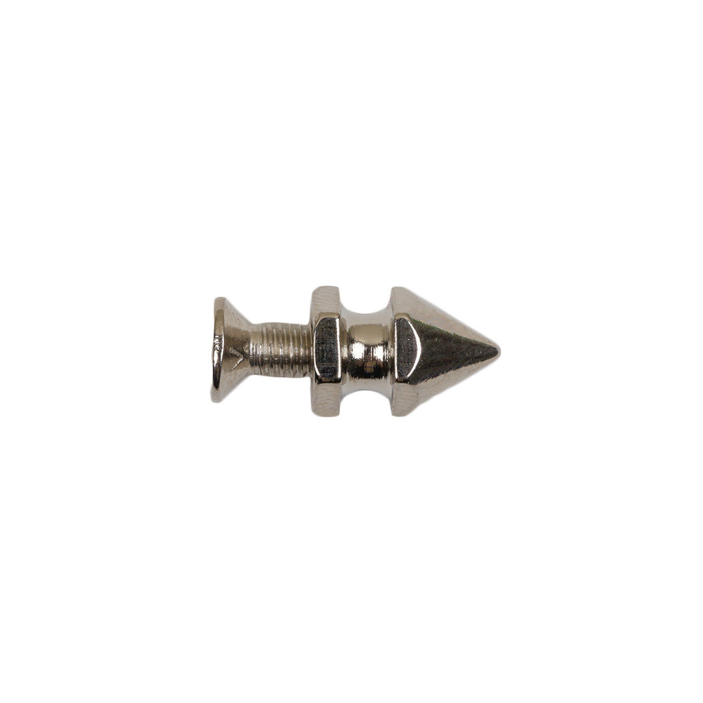 Nickel Cone Spike with Screw - 1/2
