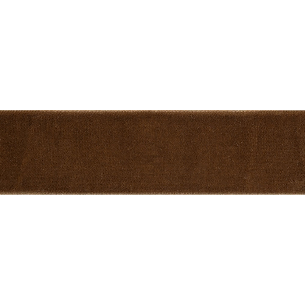 Stretch Velvet Ribbon Trim Made in Italy - 1.5