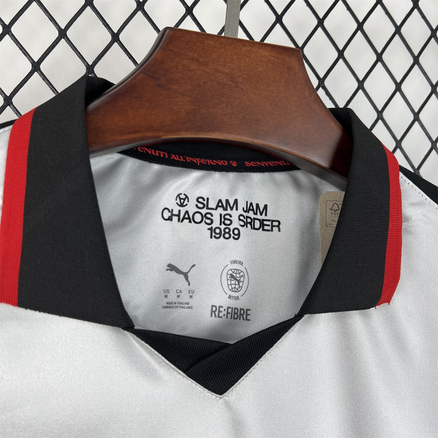 AC Milan 26-27 Slam Jam Special Jersey - Fans Version - UnitedFutballJersey