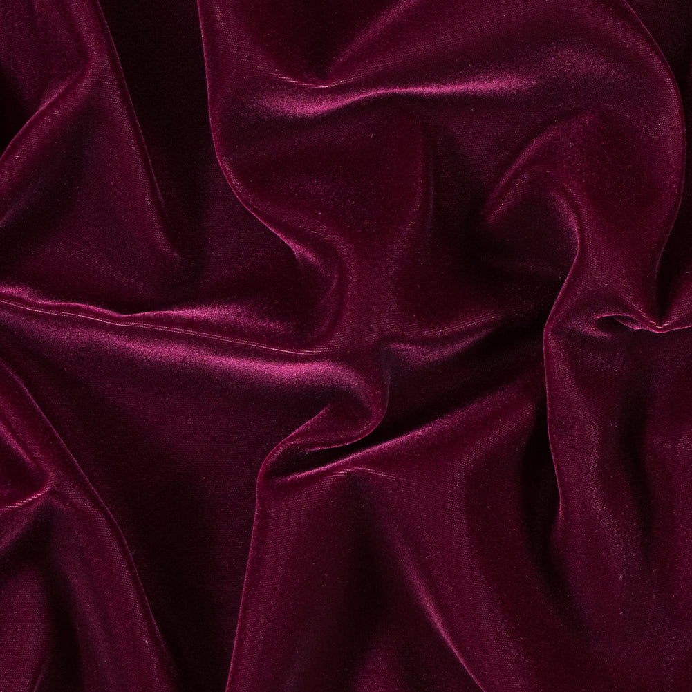 Luxury Lyons Velvet - Tuscan Wine Red - Leander Collection - Joann Fabrics