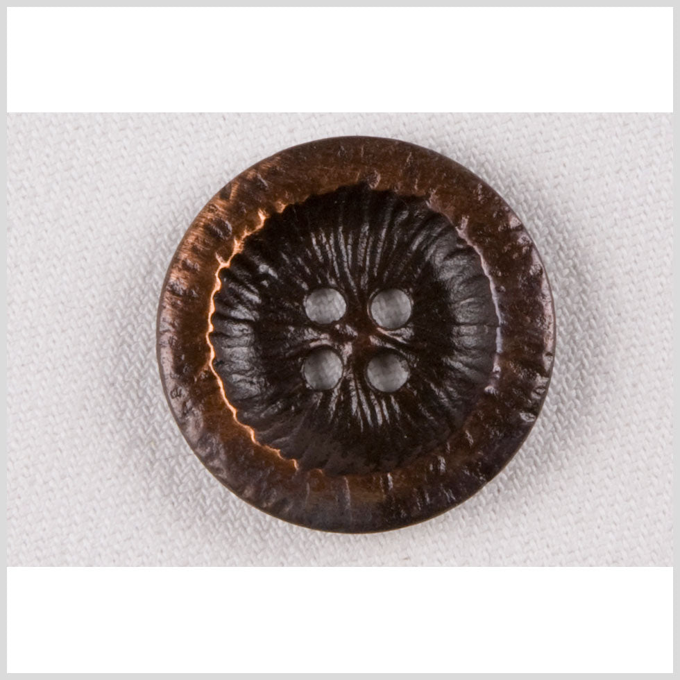 Copper Metal Coat Button - 44L/28mm - Joann Fabrics