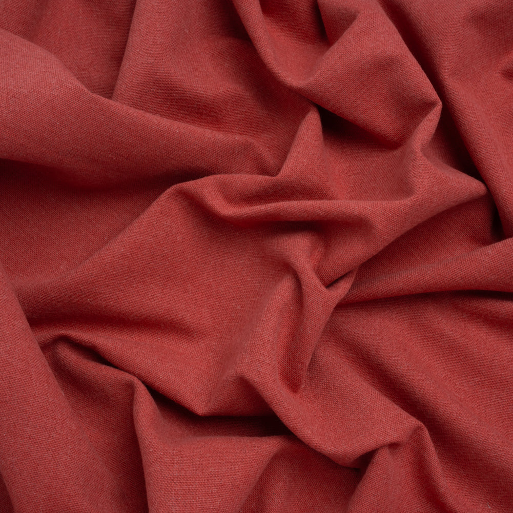 Brushed Cotton and Linen Woven - Raspberry - British Imported - Joann Fabrics