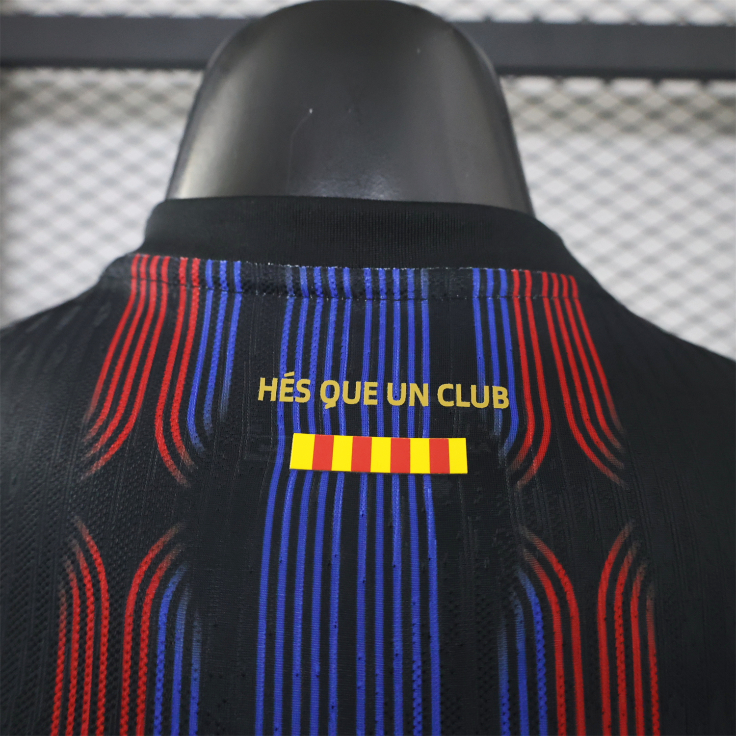 Barcelona 26-27 x Corteiz Black Special Jersey - Player Version - UnitedFutballJersey