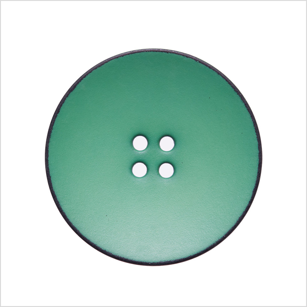 Italian Green 4-Hole Plastic Button - 44L/28mm - Joann Fabrics