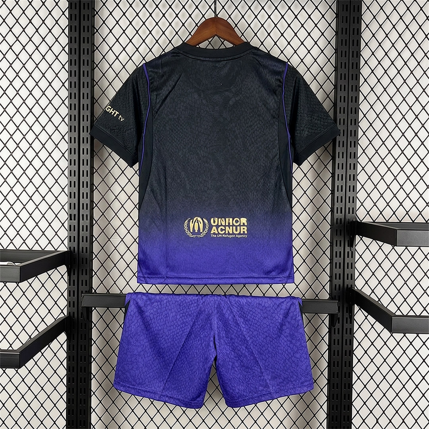 Barcelona 26-27 Away Kids Kit - Fans Version - UnitedFutballJersey
