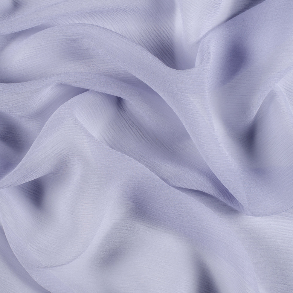 Crinkled Silk Chiffon - Icelandic Blue - Premium Collection - Joann Fabrics