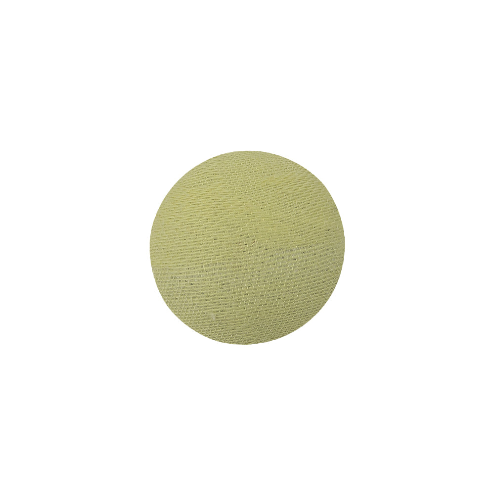 Young Wheat Jacquard Fabric Covered Domed Cotton and Metal Sew On Button - 24L/15mm - Joann Fabrics