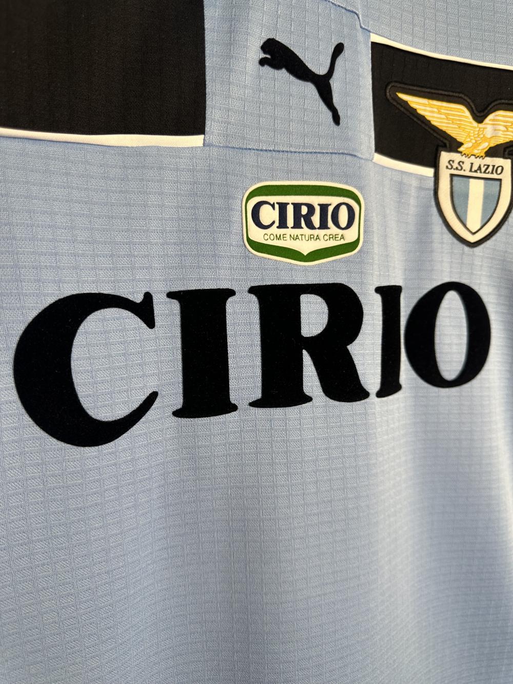 1998/1999 Retro Long Sleeve Lazio Home Soccer Jersey 1:1 Thai Quality