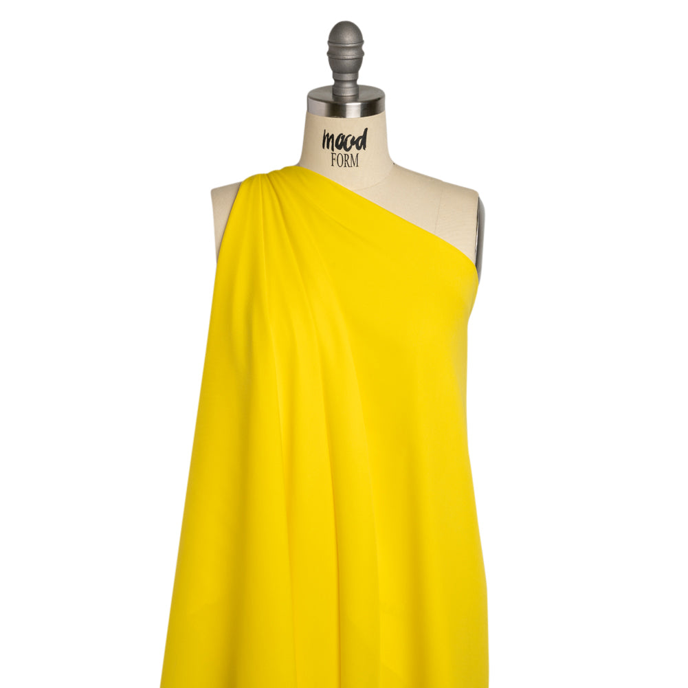 Silk Double Georgette - Buttercup Yellow - Premium Collection - Joann Fabrics