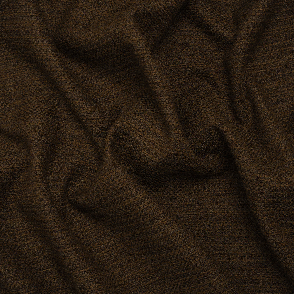 Textured Recycled Polyester Woven - Walnut Boucle Stripes - British Imported - Joann Fabrics
