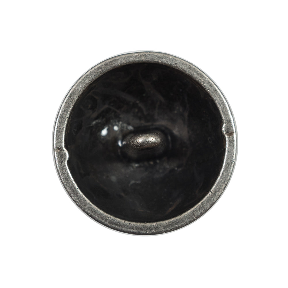 Italian Silver Metal Crest Button - 40L/25.5mm - Joann Fabrics