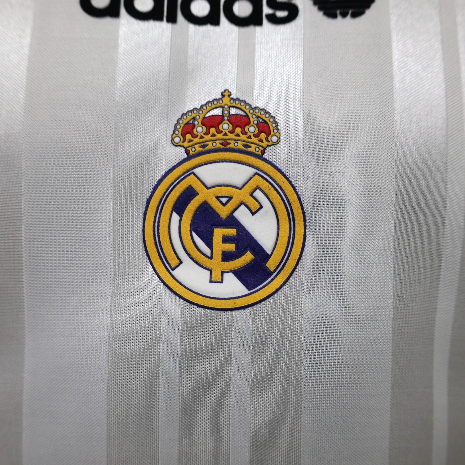 Real Madrid 26-27 White Purple Retro Style Jersey - Player Version - UnitedFutballJersey