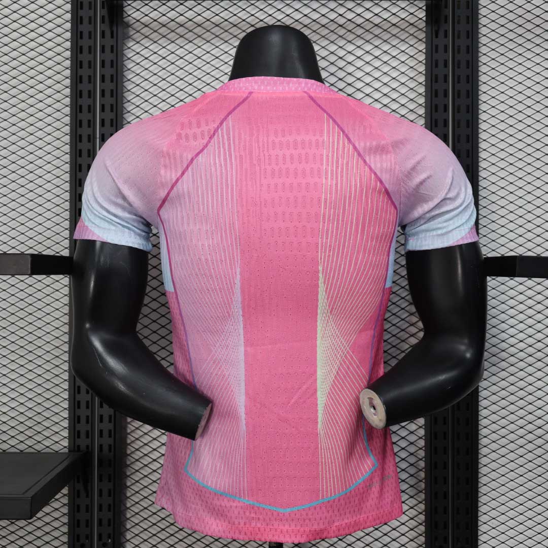 2025/2026 Barcelona Player Version Special Edition Pink Football Jersey 1:1 Thai quality